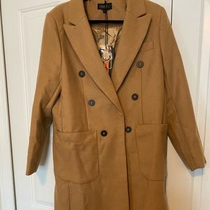 Osley Camel Long Winter Coat